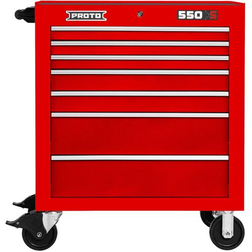 ‎Proto 550S 34″ Roller Cabinet - 7 Drawer, Gloss Red