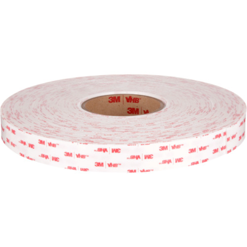 3M VHB Tape 4930 White 3/4″ × 72 yd 25 mil